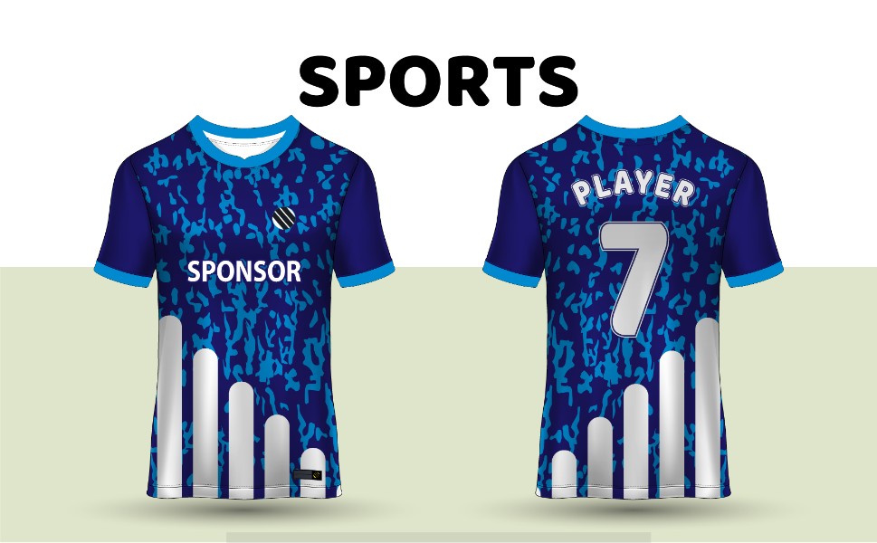 100% Customizable Round Neck Half Sleeve Jersey