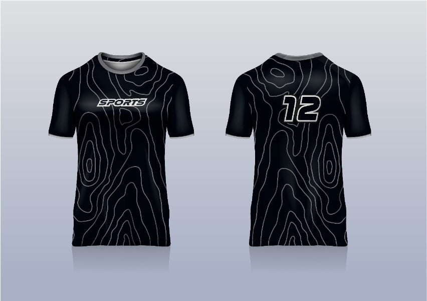 Custom Team Jersey Round Neck Half Sleeve