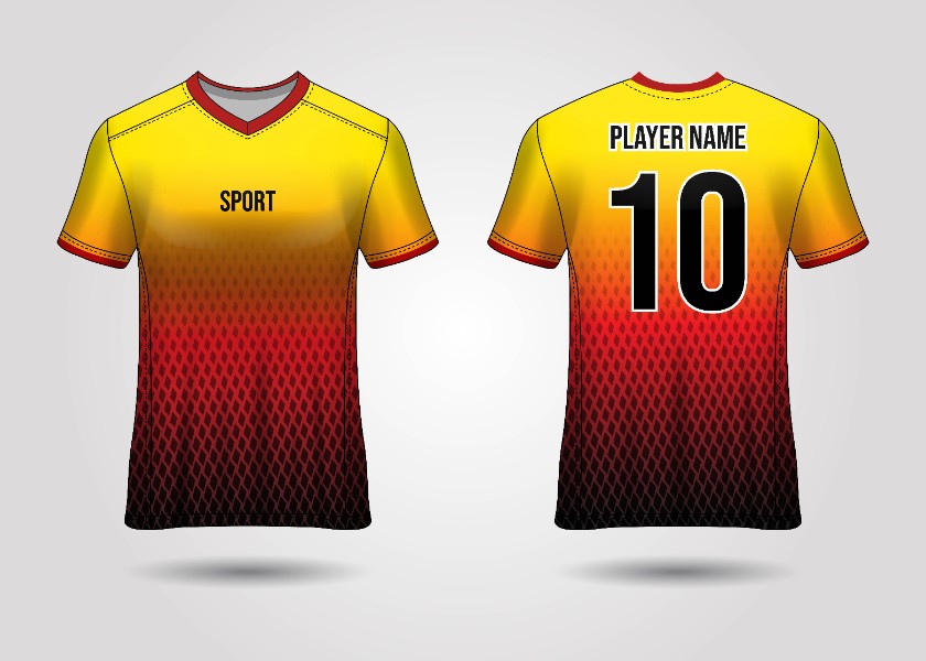 Name Number Logo Custom Jersey V neck