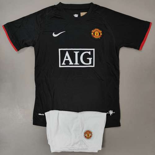Manchester United Third 2007 Retro Jersey with Shorts