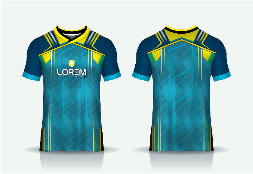 Premium Customized V Neck Half Sleeve Jersey