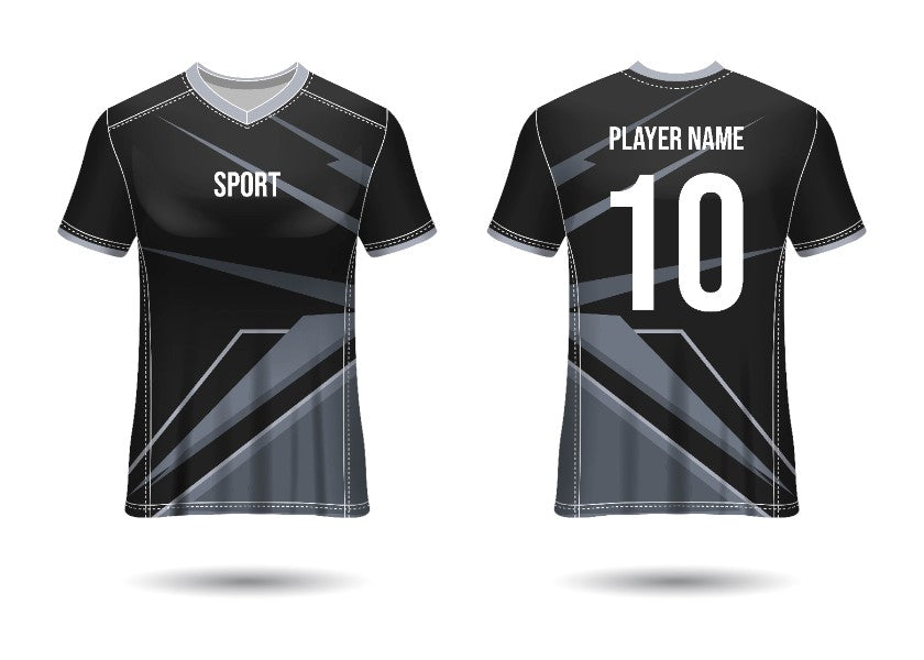 Fully Customized V Neck Sports Jersey