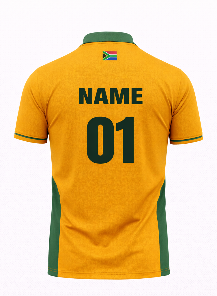 JerseyJunction Customized Replica South Africa 2022 World Cup Cricket Jersey
