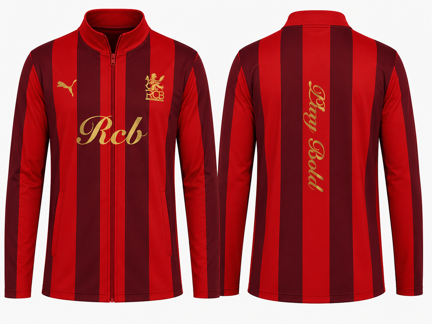 JerseyJunction Customized RCB Royal challengers Bangalore jacket