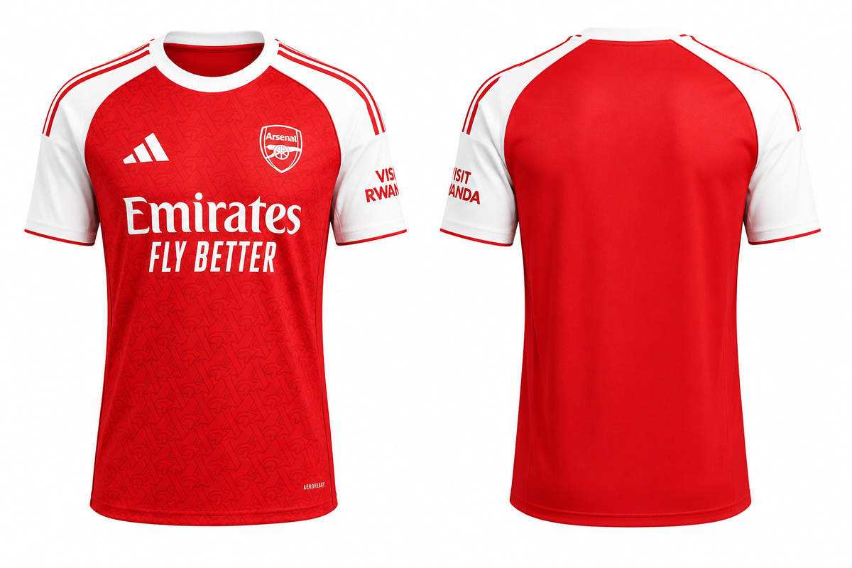 JerseyJunction Arsenal Home Kit 2025-26