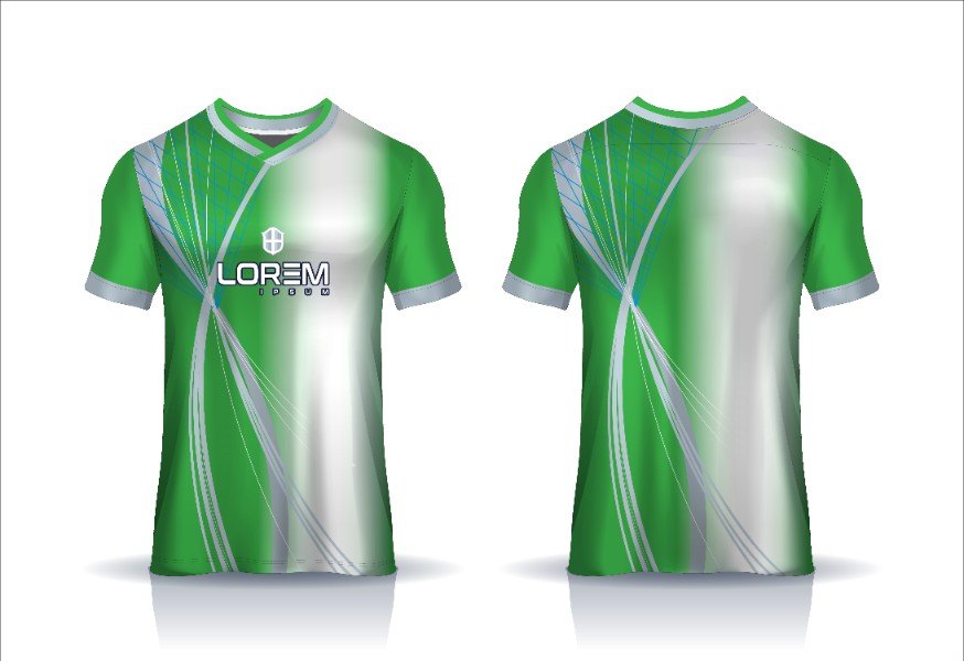 Men’s Customized V Neck Half Sleeve Jersey