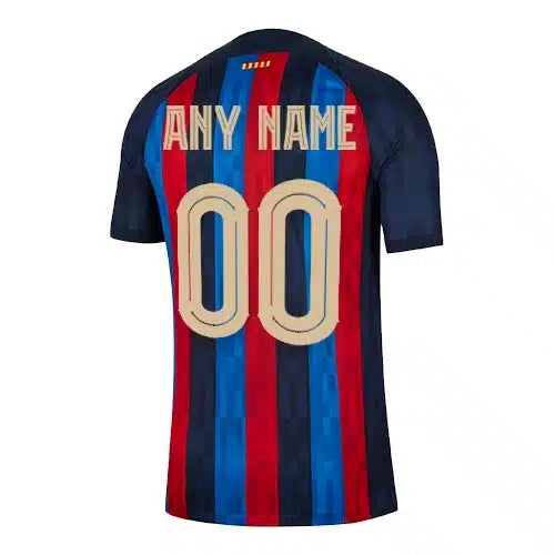 JerseyJunction FC Barcelona Home Kit 2022-23 Customizable