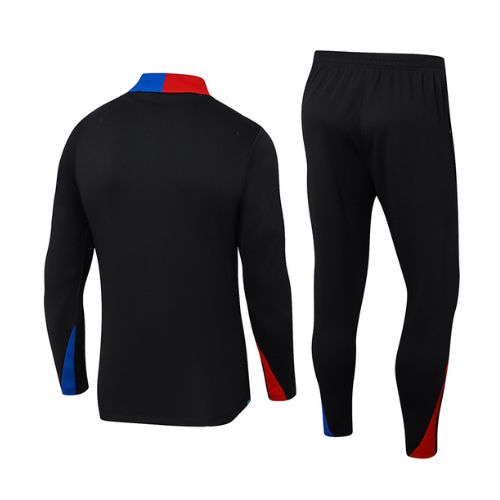 JerseyJunction FC Barcelona Black Track Suit 24-25