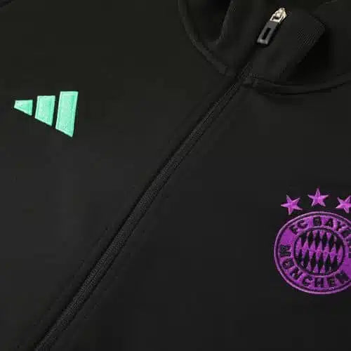 JerseyJunction Bayern Munich Black Training Jacket 23-24