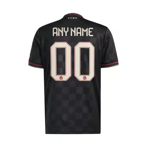 Bayern Munich Third Kit 2025-26 Customisable