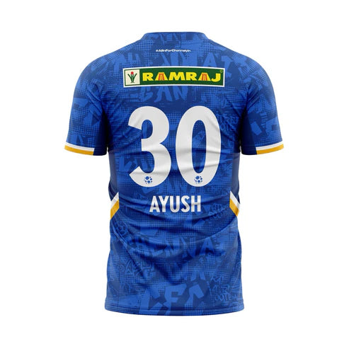 JerseyJuntion Customized Replica Chennaiyin FC Home Jersey Youth-2024-25