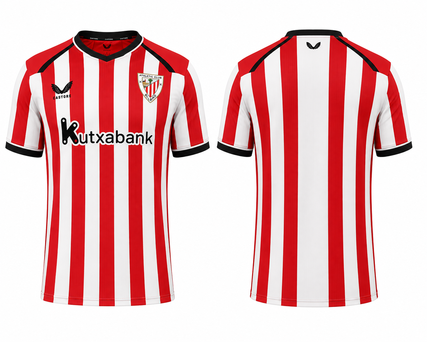 JerseyJunction Athletic Bilbao 26-27 Home Kit print your name number