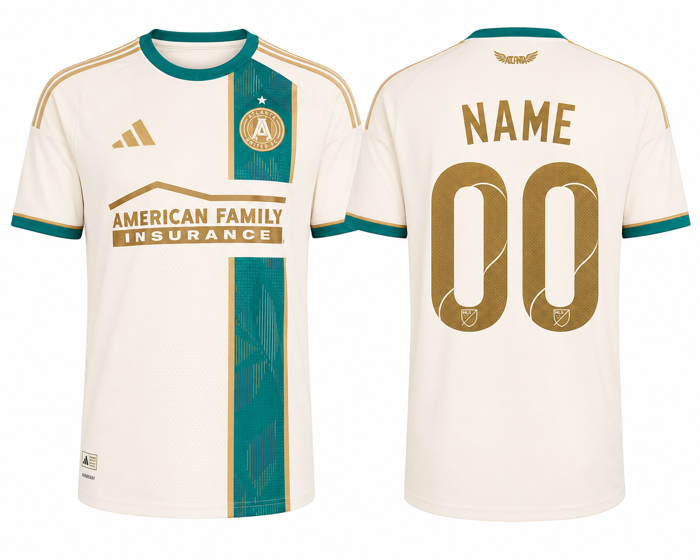JerseyJunction Atlanta United 2026 Away Kit print your name number