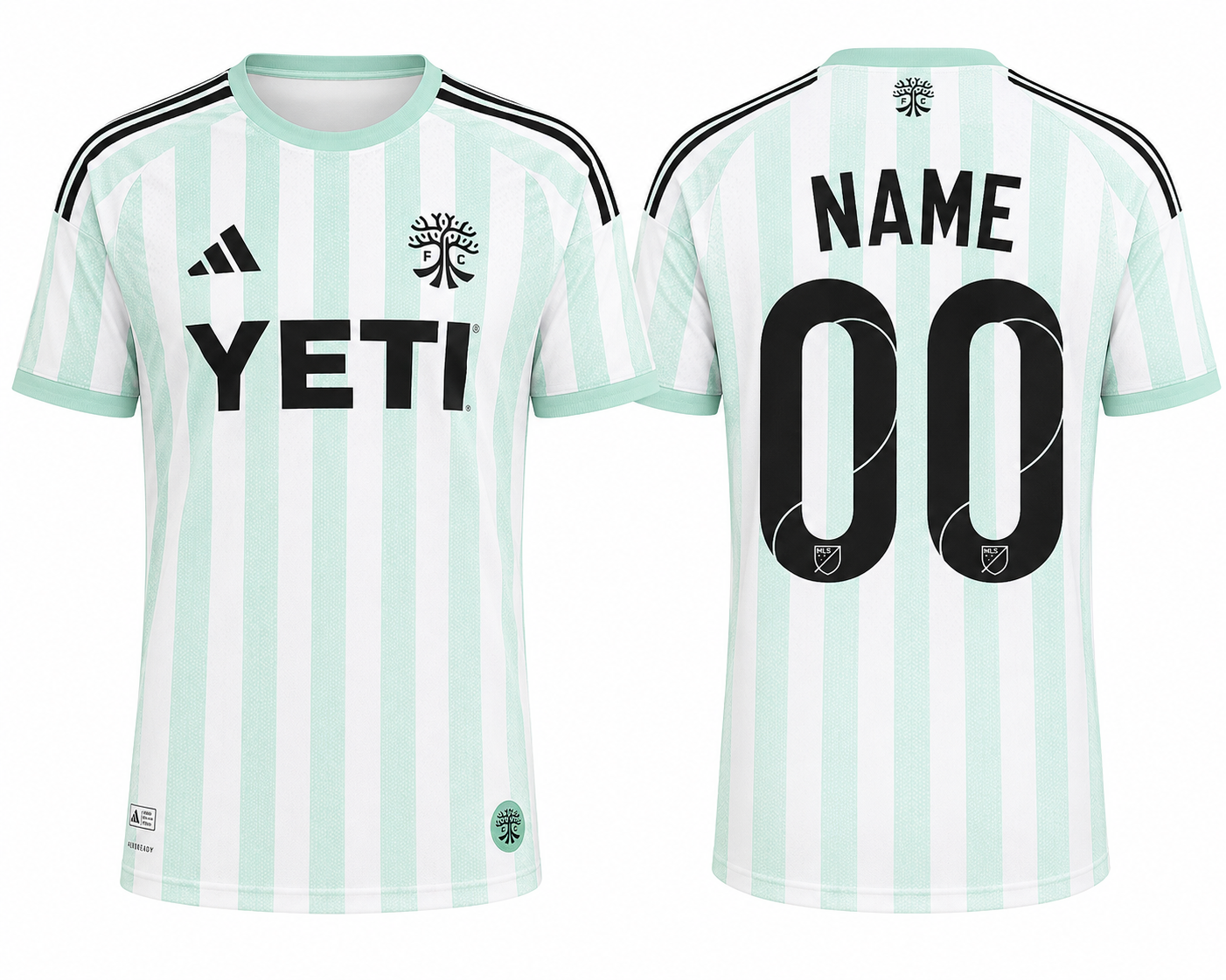 JerseyJunction Austin FC 2026 Away Kit print your name number