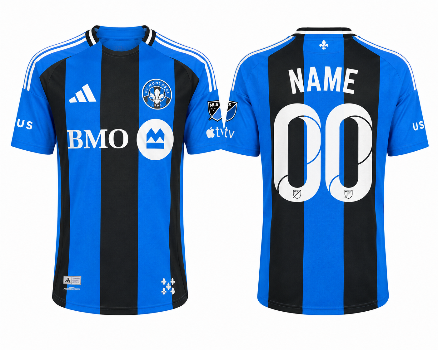 JerseyJunction CF Montréal 2026 Home Kit print your name number