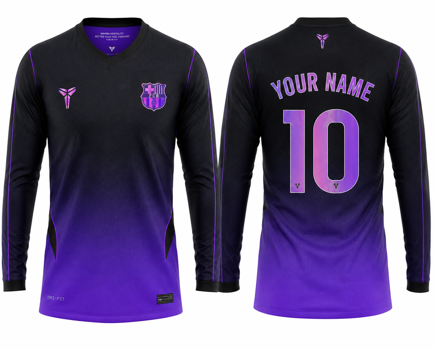JerseyJunction FC Barcelona 26-27 Away Kit full sleeves print your name number