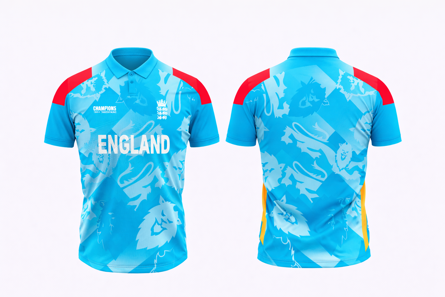 JerseyJuntion Customized Replica England Champions Trophy Jersey 2025