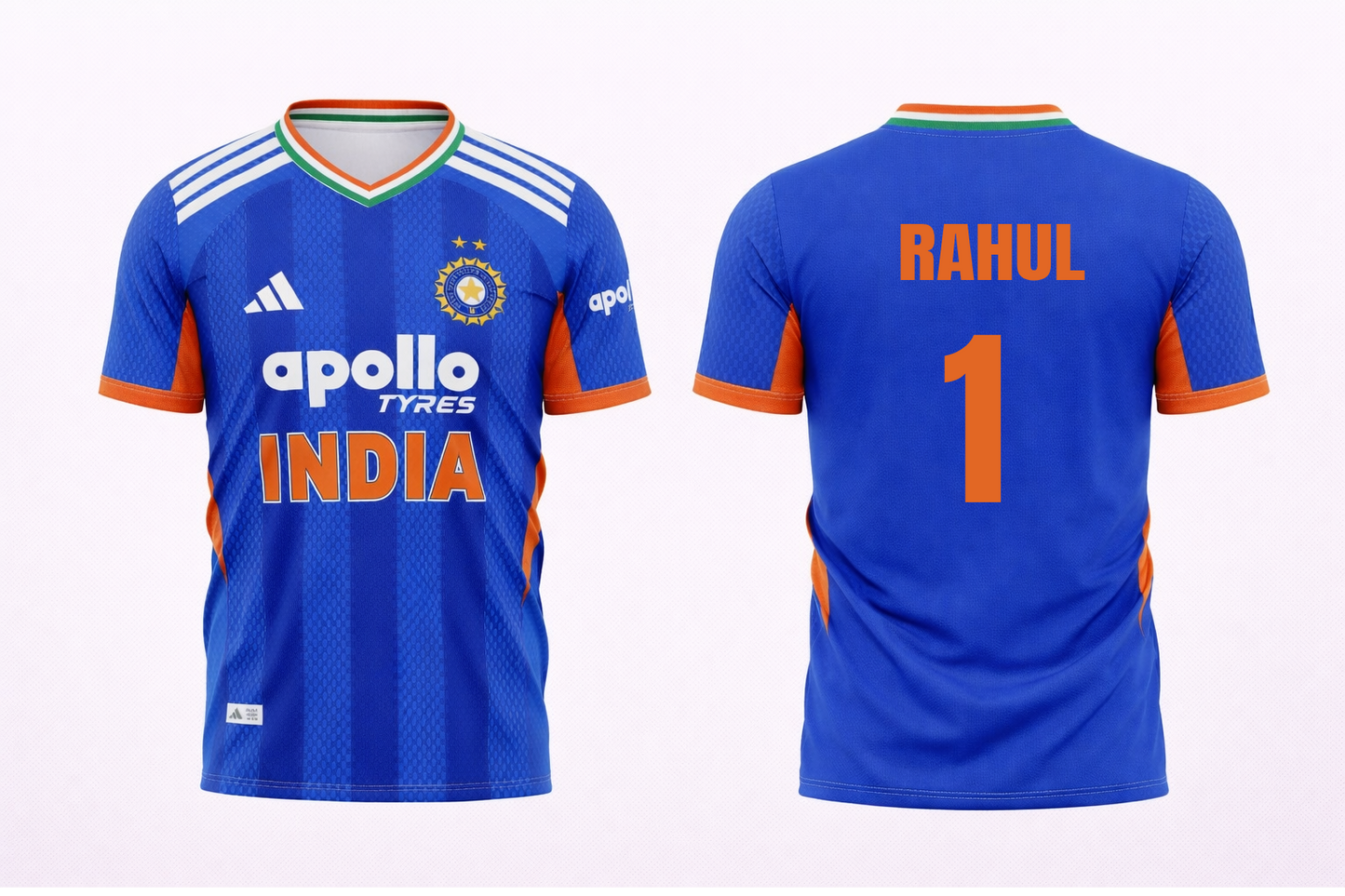 JerseyJunction Customized Replica KL Rahul India T20 2026 Cricket Jersey