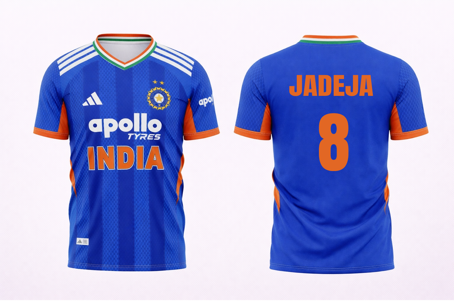 JerseyJunction Customized Replica Ravindra Jadeja India T20 2026 Cricket Jersey