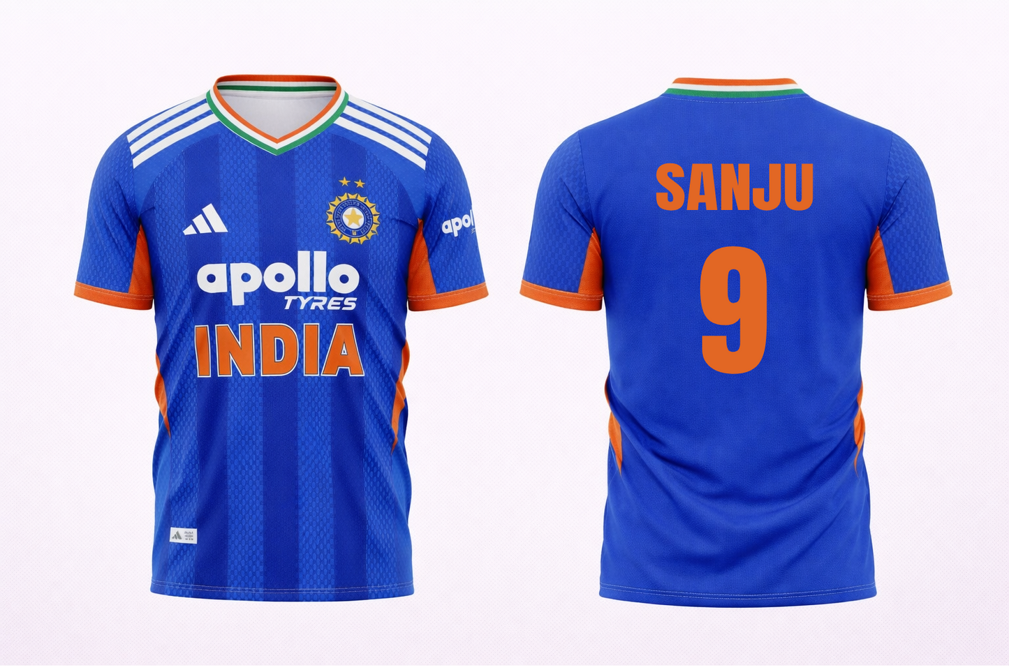 JerseyJunction Customized Replica Sanju Samson India T20 2026 Cricket Jersey