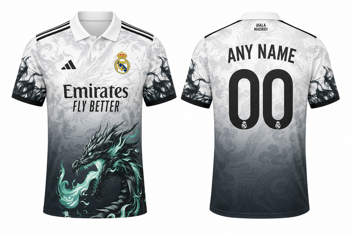 JerseyJunction Real Madrid Ice Cold Dragon Special Edition Jersey 2025-26