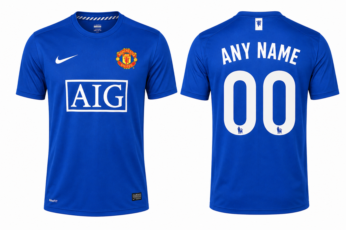 JerseyJunction Manchester United Third 2008/09 Retro Jersey