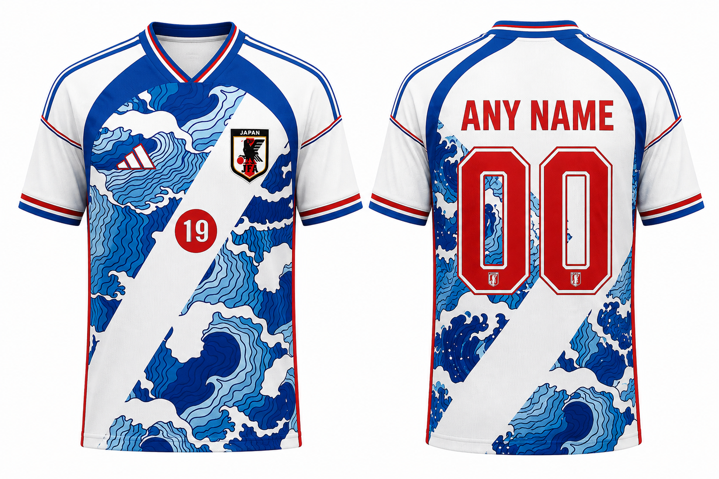 Jerseyjunction Japan Great Wave Special Edition Football Jersey | Custom Name & Number