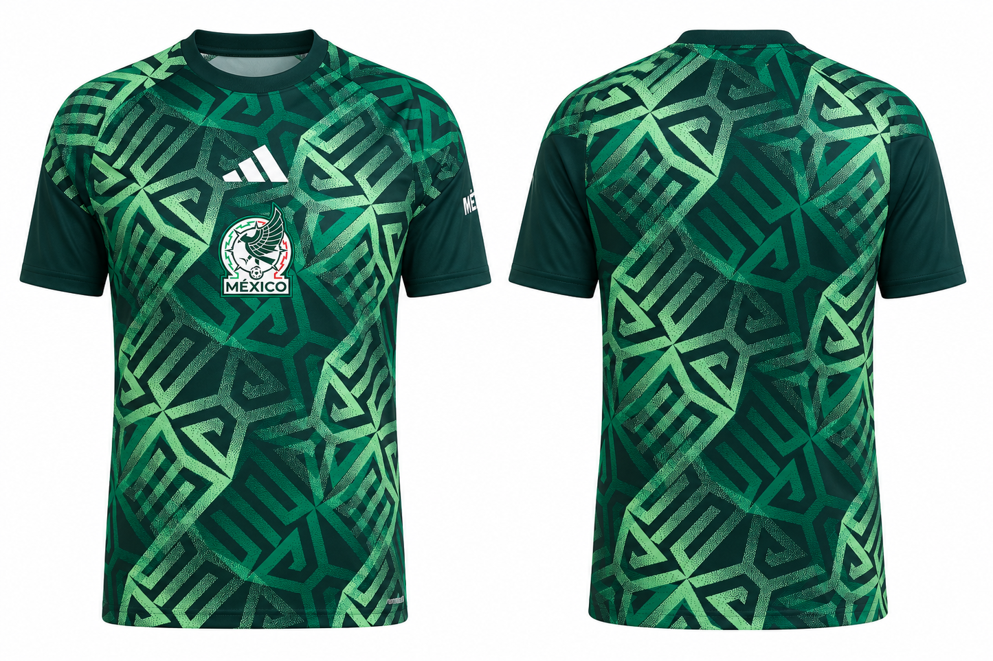 JerseyJuntion Customized Mexico 26 Home Pre Match Jersey