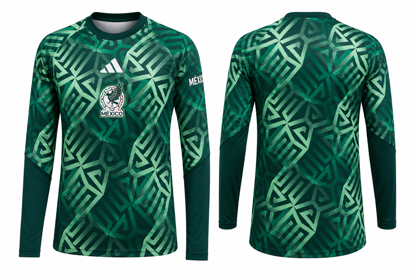 JerseyJuntion Mexico 26 Home Pre Match Jersey