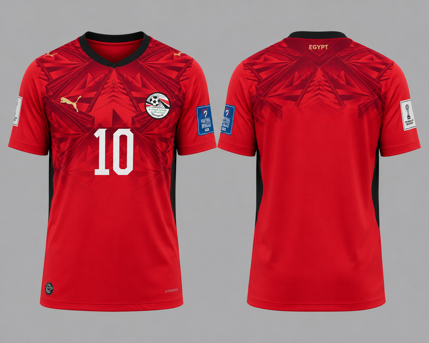 JerseyJuntion Customized Egypt 2026 World Cup Home Jersey