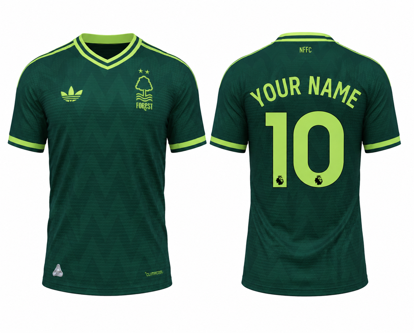 Jersey Junction Nottingham Forest 26-27 Away Kit print your name number