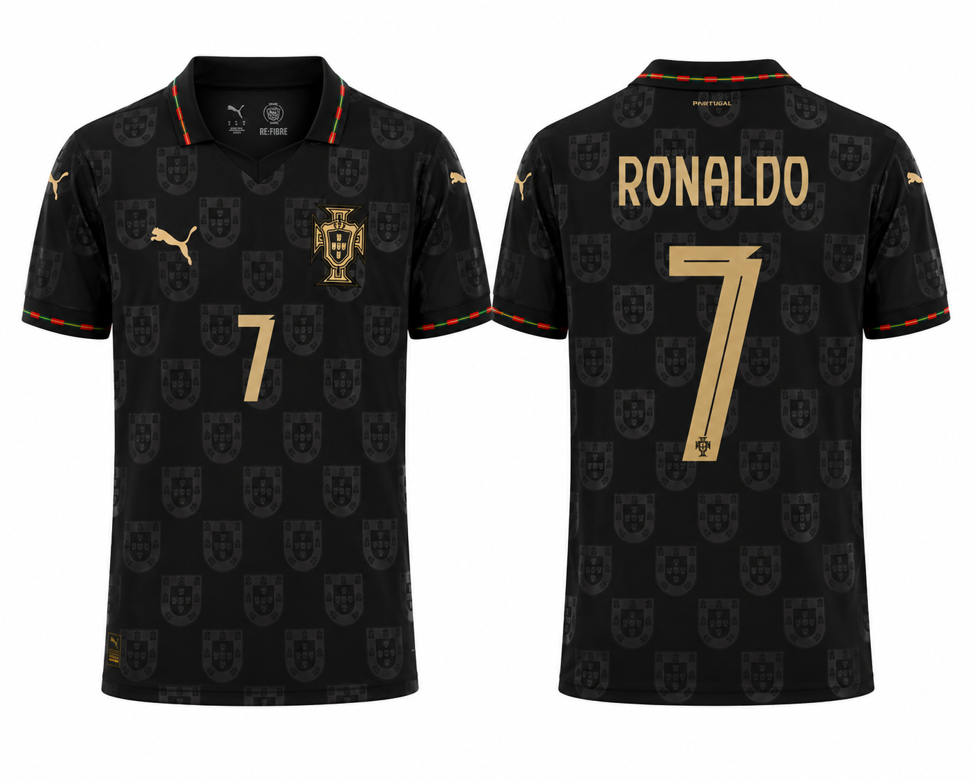 Portugal Panther Edition Ronaldo Jersey 2026 Customisable