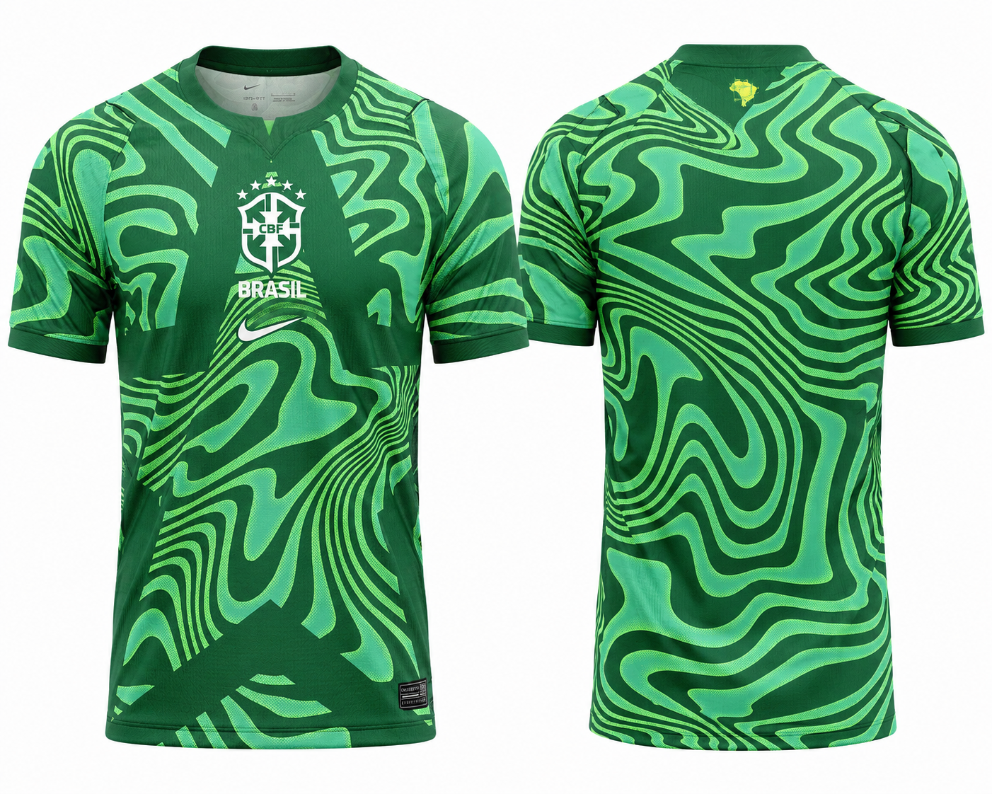 Brazil Goalkeeper Jersey 2026 Customisable