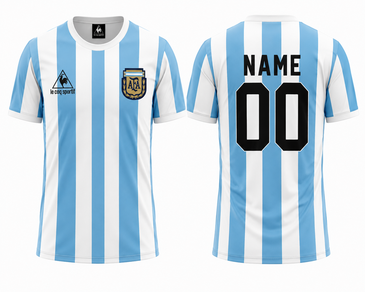 Jerseyjunction Argentina 1986 Home World Cup Retro Jersey| Custom Name & Number