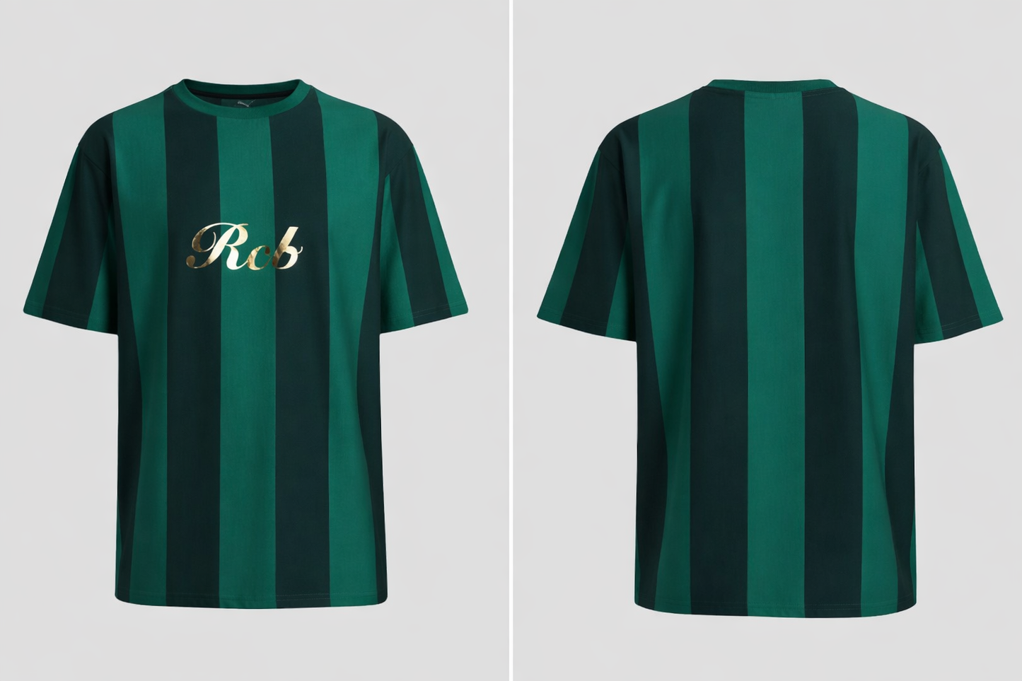 JerseyJunction Customized RCB Bengaluru Travel Jersey – Oversized Green