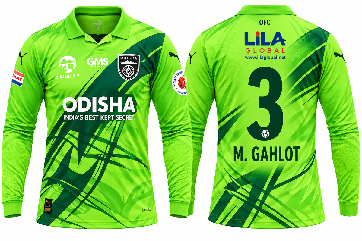 Odisha FC 2024-25 GK 1 Kit