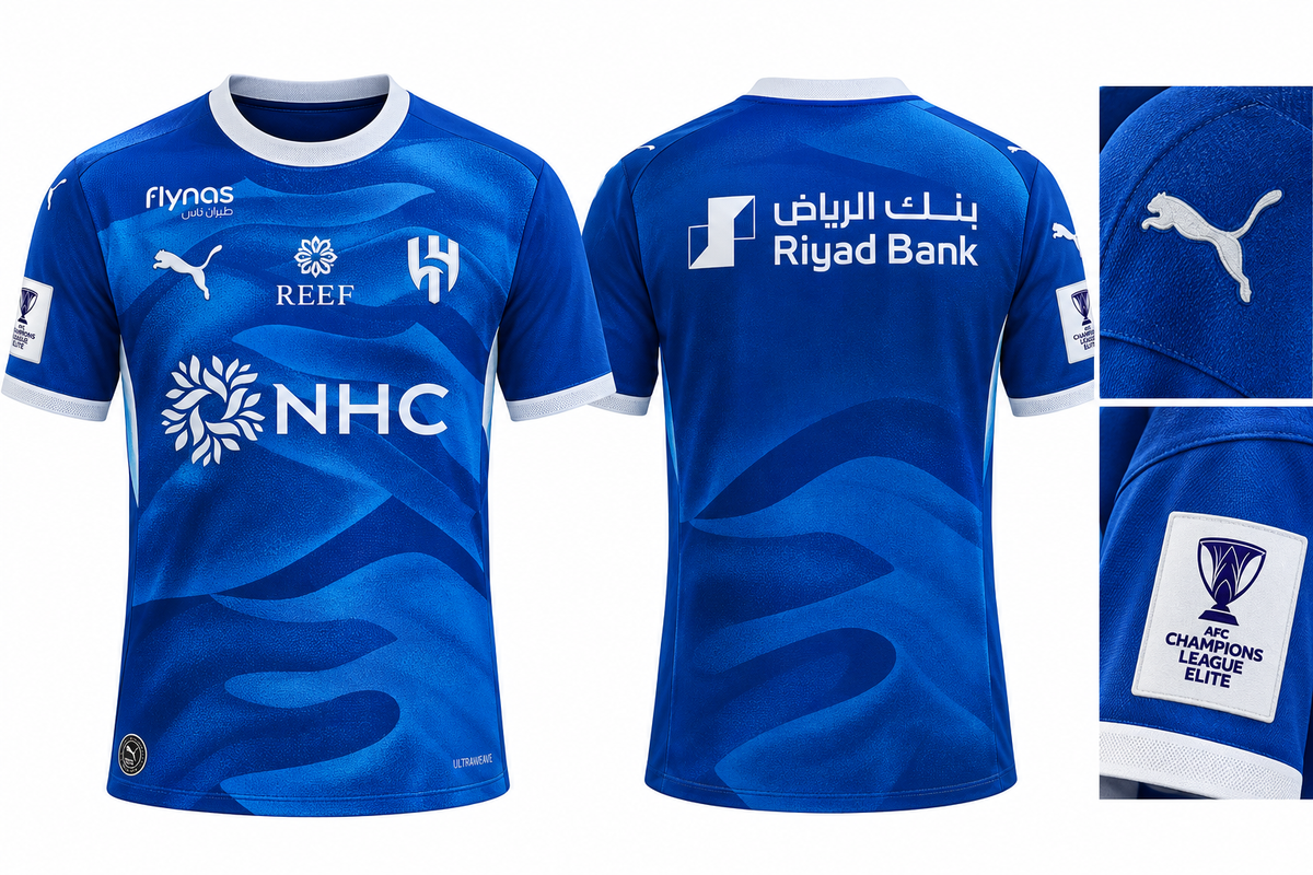 Al Hilal SFC 2026-27 AFC Champions League Elite Home Kit