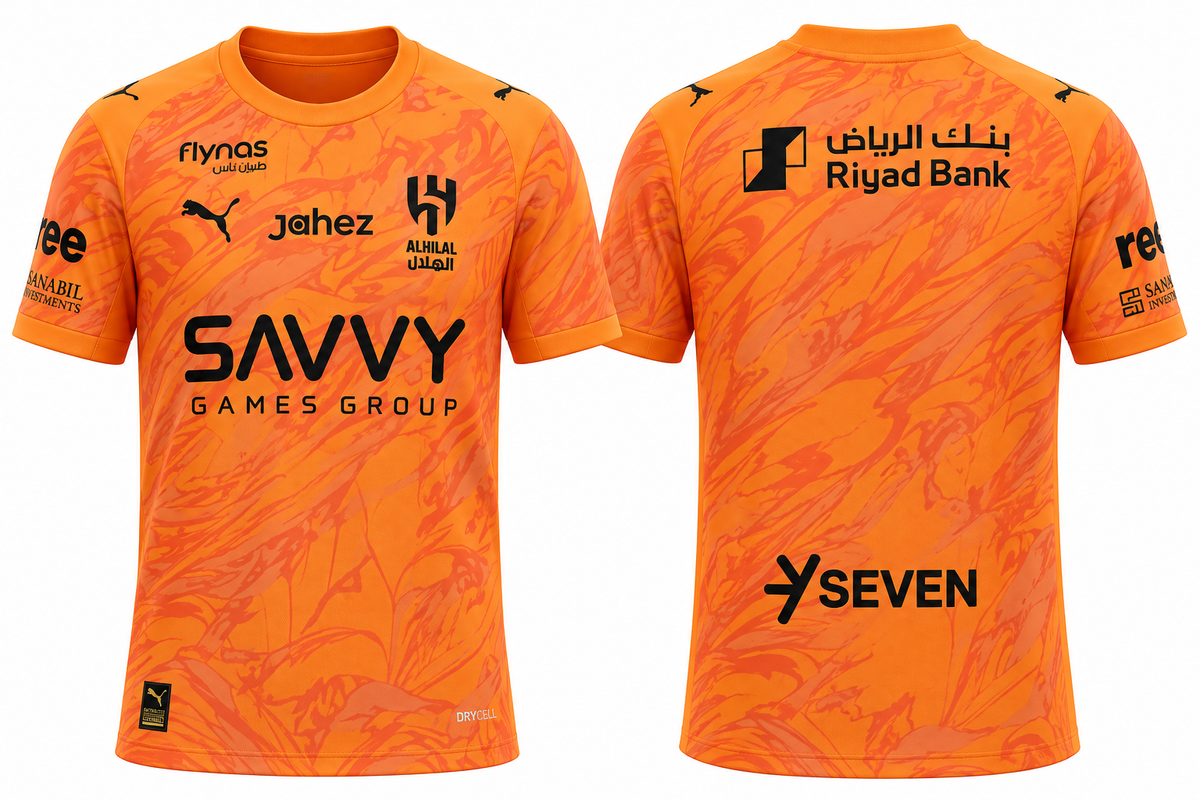 Al Hilal SFC 2025-26 GK 1 Kit
