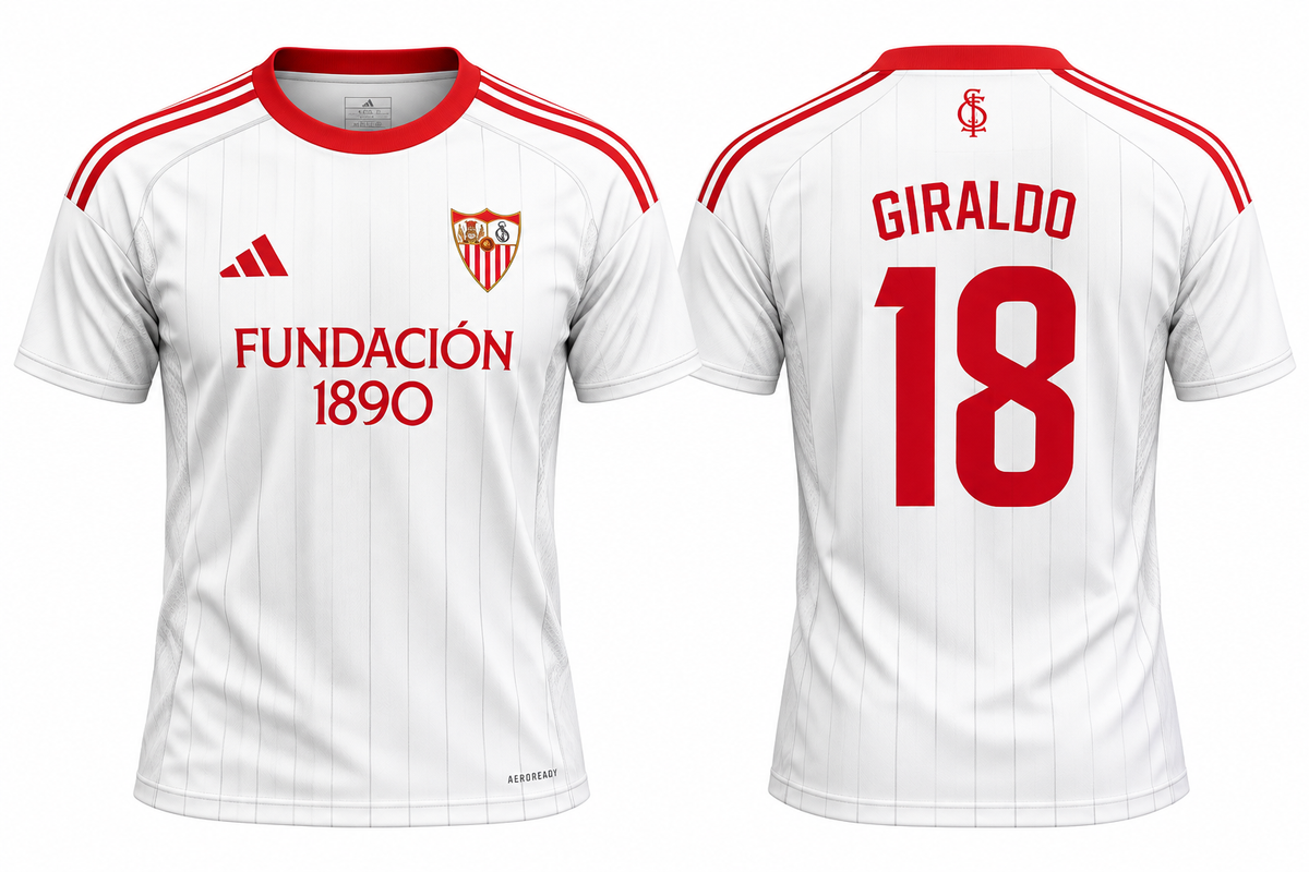 Sevilla FC 2026-27 Pre-Season Home Kit