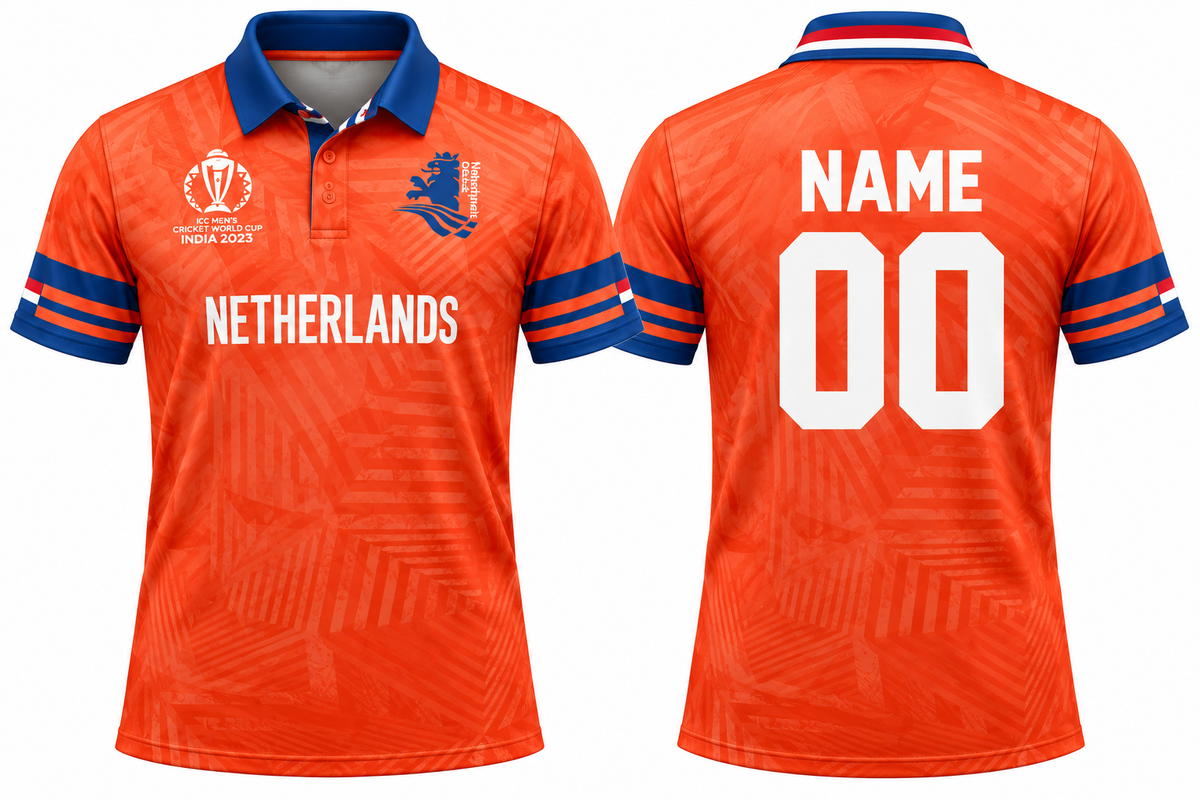 JerseyJunction Netherlands odi worldcup 2023- Print your name number