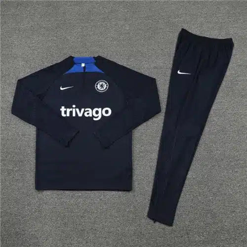 Chelsea Navy Blue Track Suit 22-23