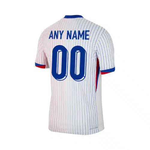 France Euro 2024 Away Customisable Jersey