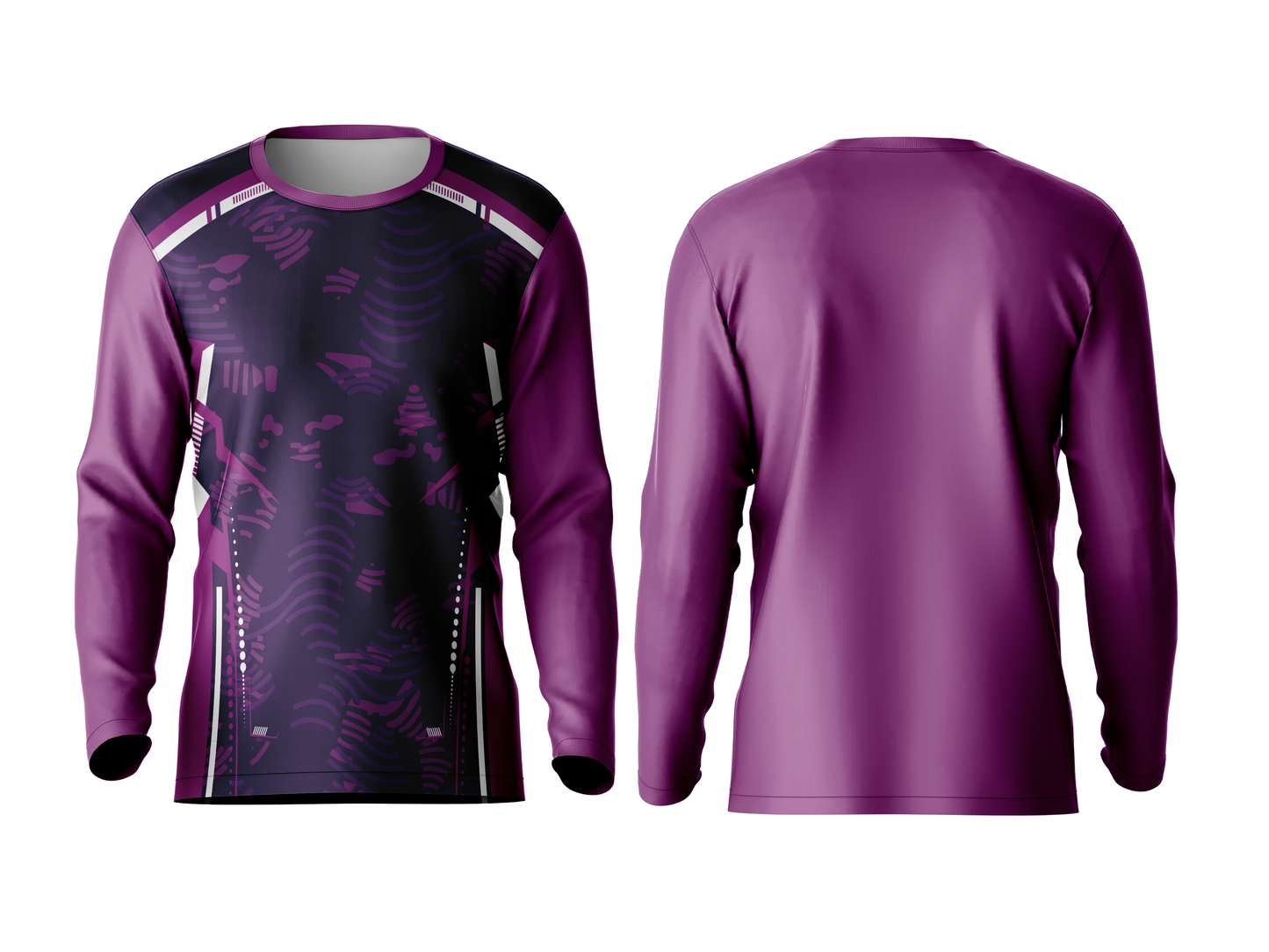 Custom Name & Number Full Sleeve Jersey