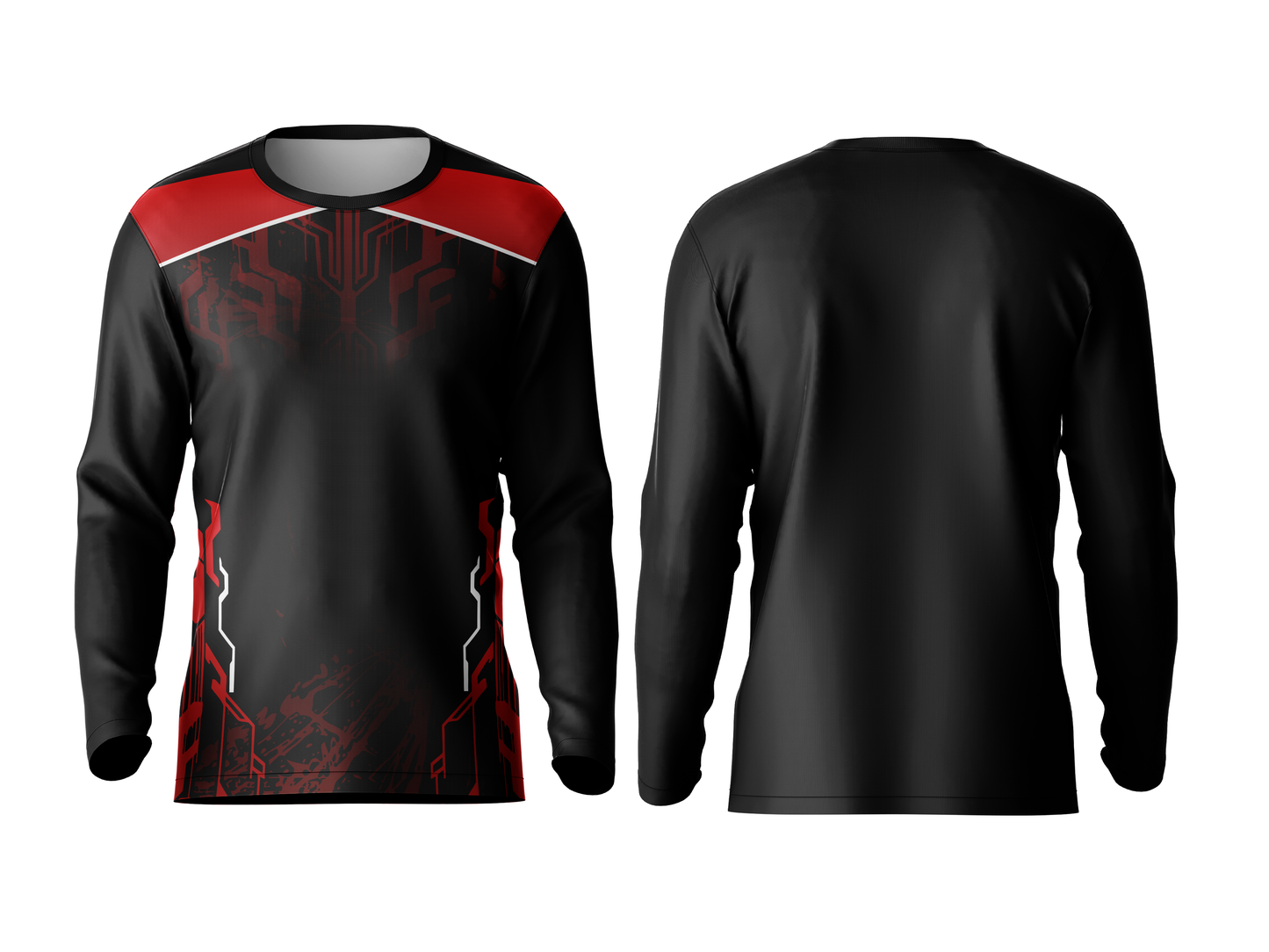 Quick Dry Full Sleeve Sports Jersey