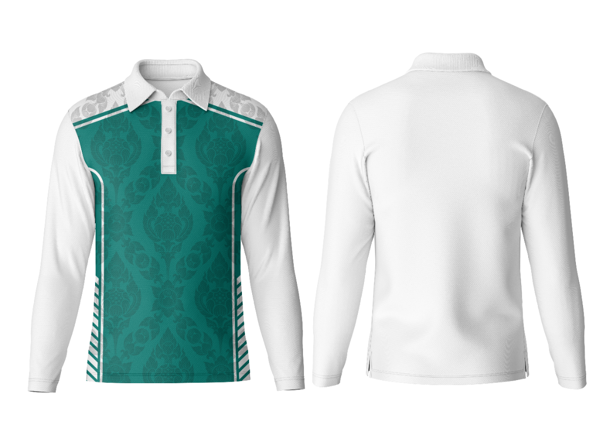 Custom Polo Neck Full Sleeve Jersey with Logo