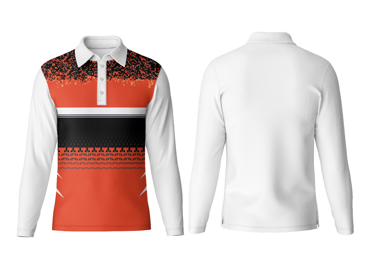 Customized Polo Neck Full Sleeve Jersey for Events