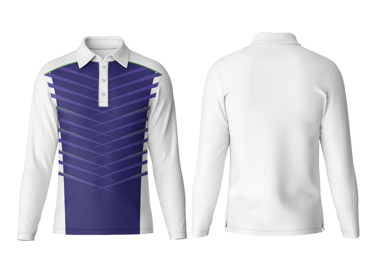 Custom Polo Neck Full Sleeve Jersey for Promotions
