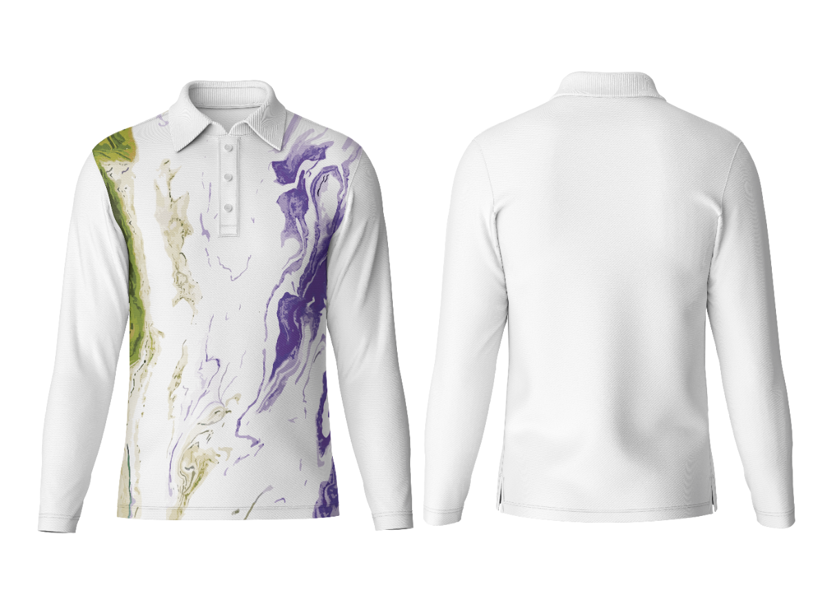 Personalized Polo Neck Full Sleeve Jersey with Name