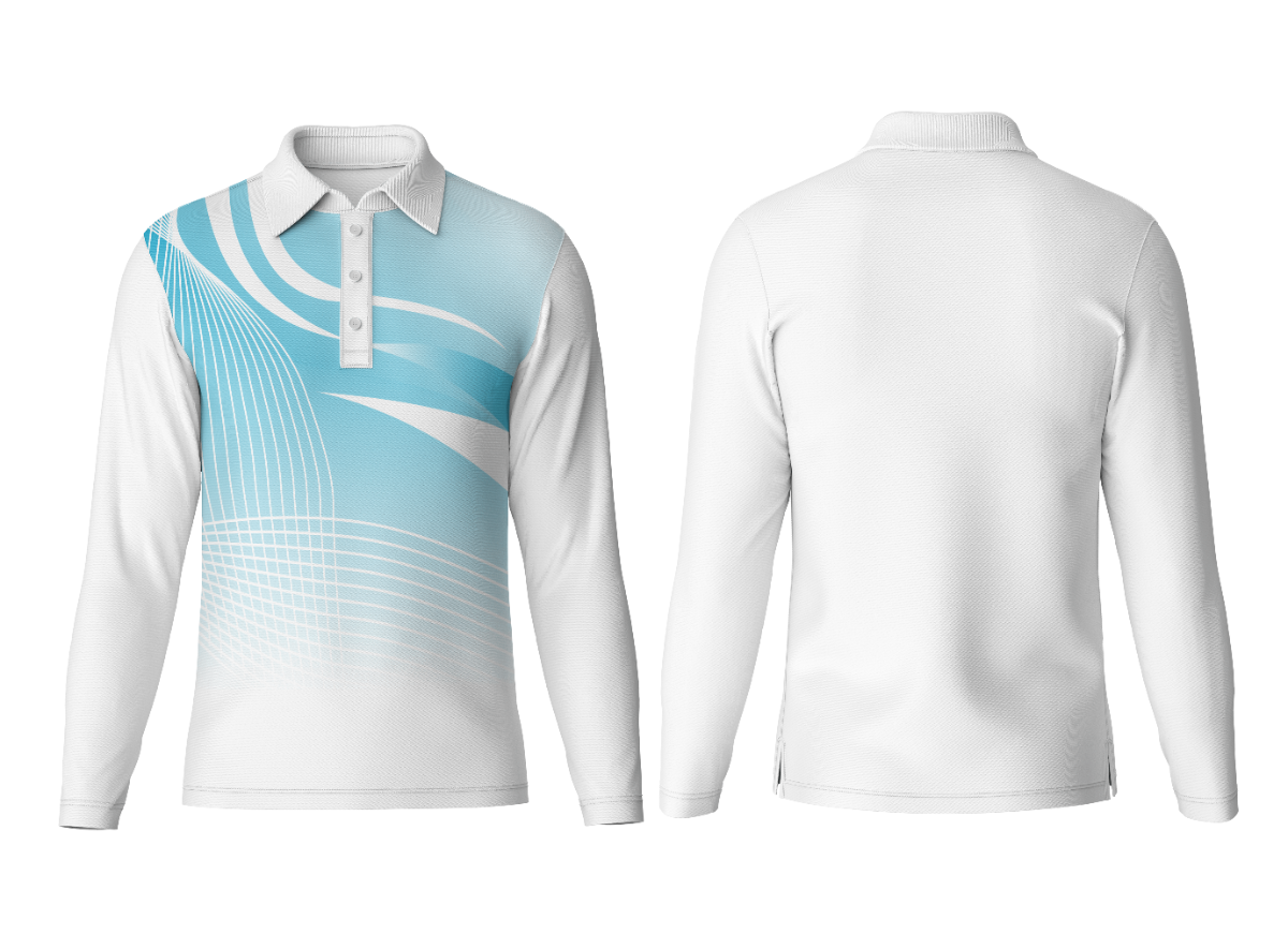 Classic Polo Neck Full Sleeve Custom Jersey Top