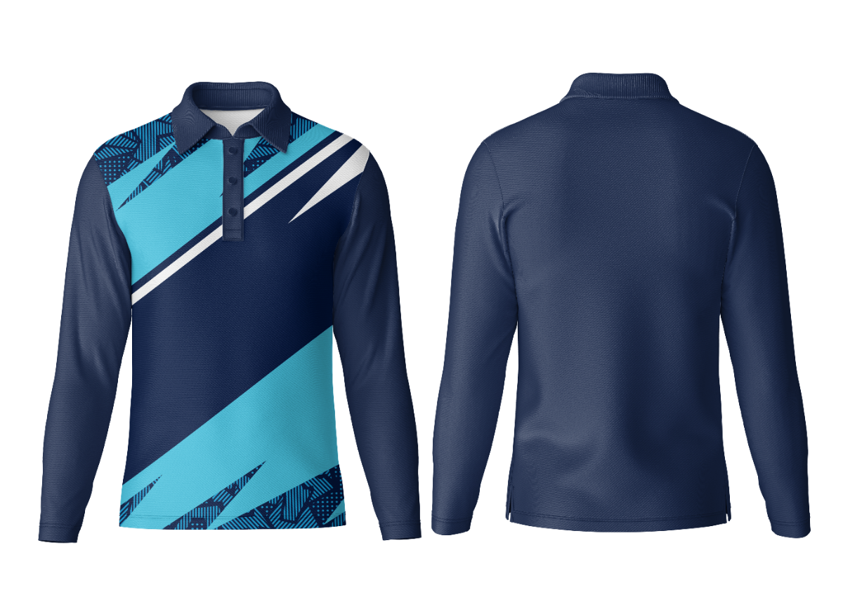 Teamwear Polo Neck Full Sleeve Custom Jersey